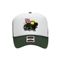 Cory Walker Foam Trucker in Dark Green/White